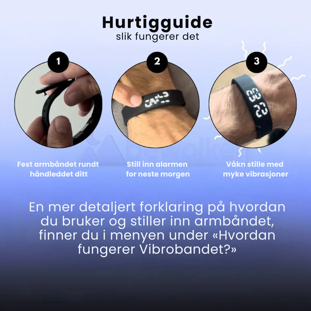 Vibroband | For den perfekte oppvåkningen