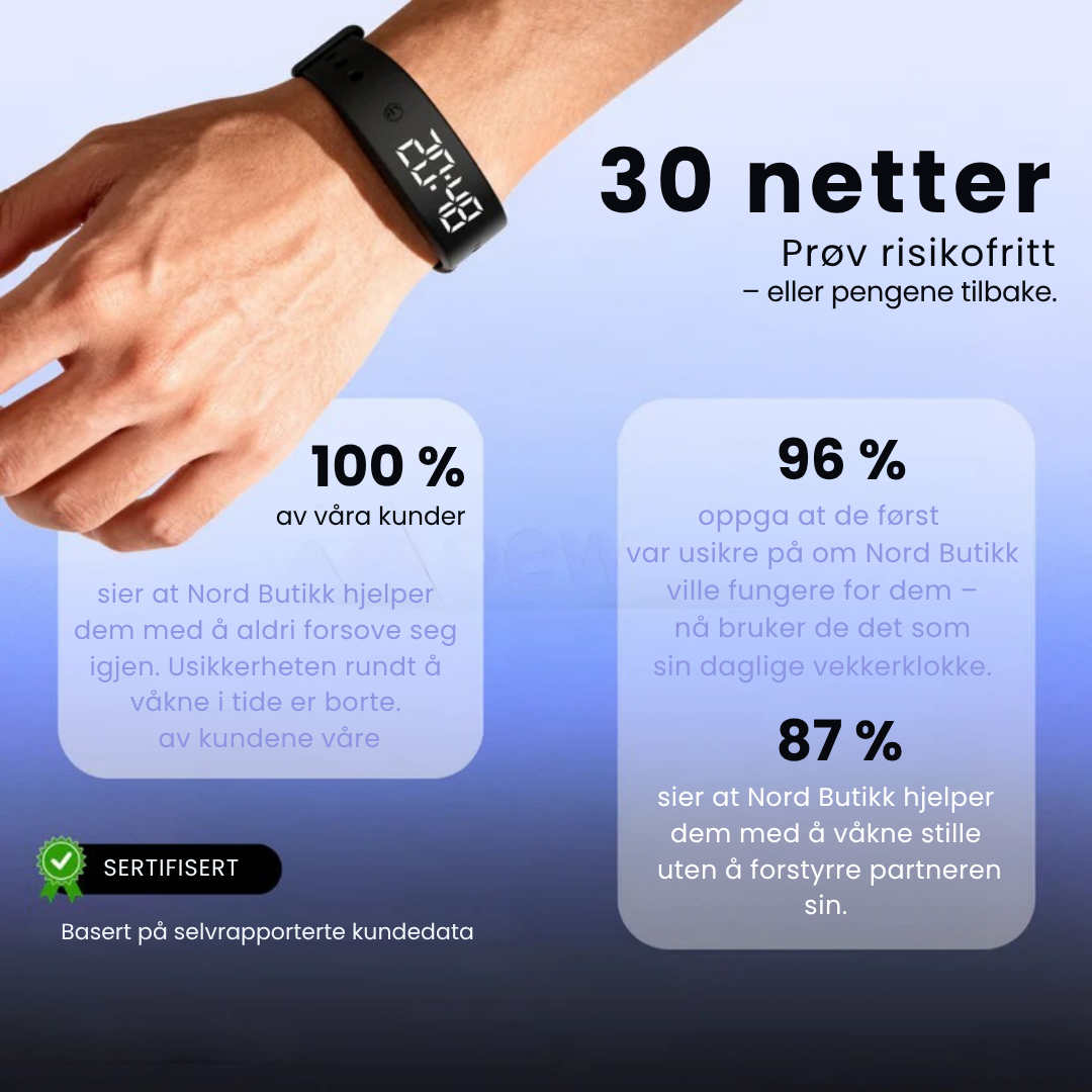 Vibroband | For den perfekte oppvåkningen