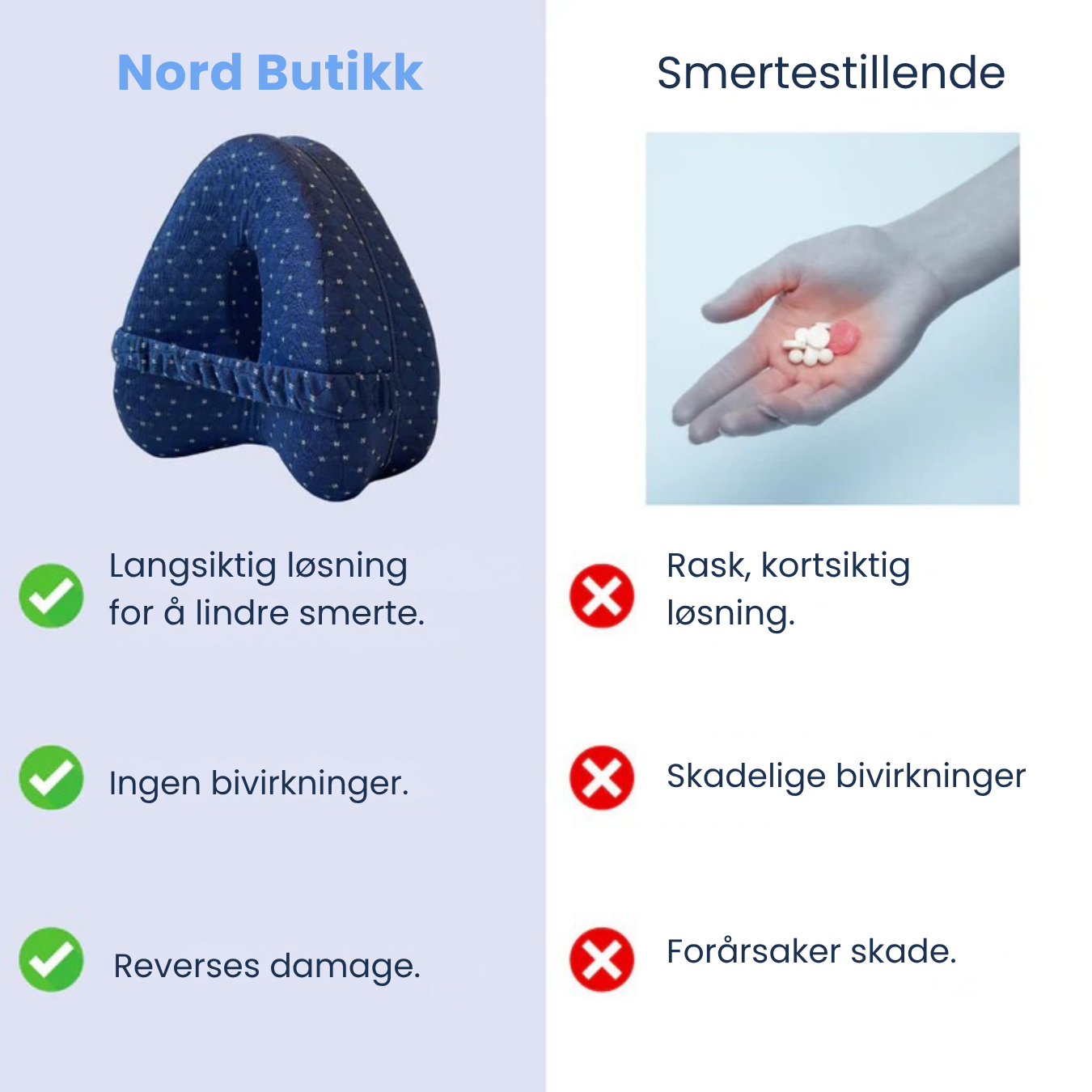 Nord Butikk I justeringspute